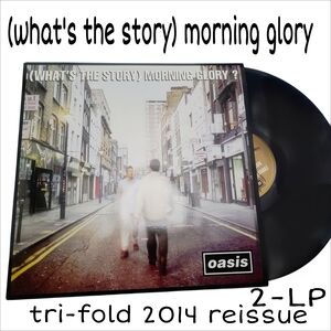 Vintage 90s Oasis (What's the Story) Morning Glory 2-lp Tri-fold 2014 Reissue